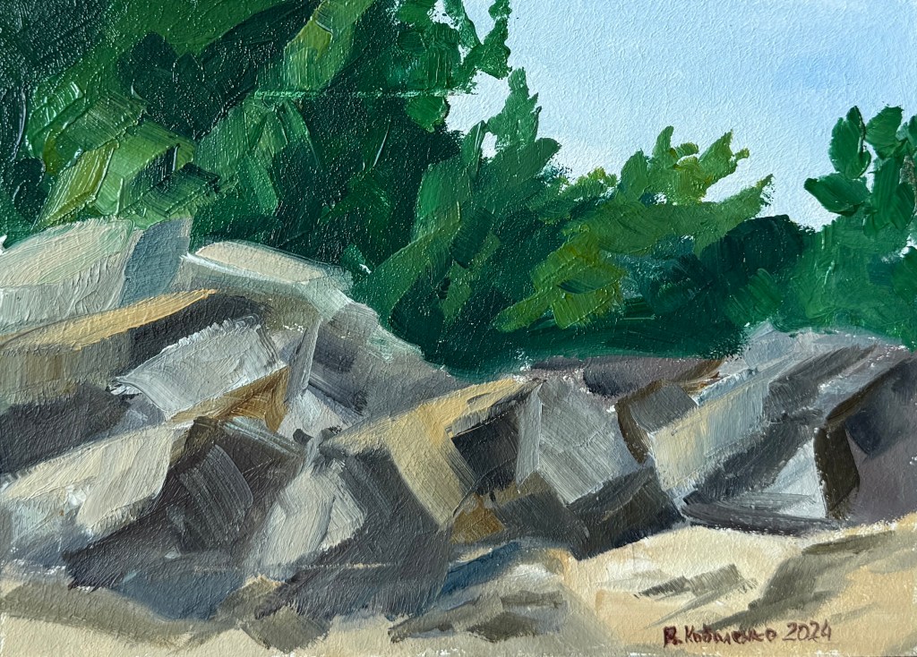 Study: Stones on the&nbsp;Beach